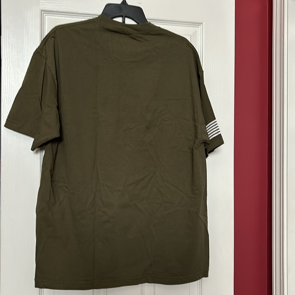 Keep calm and Chive on green short sleeve tshirt size xl - Picture 3 of 4